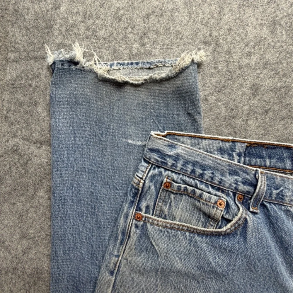 Vintage Levis 501XX Jeans Mens 40x36 Light Wash Straight Leg Button Fly USA 90s